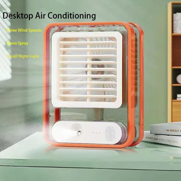 Portable Desktop Air Conditioner Cooler Fan
