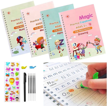 Magic Practice Copybook Book For Kids Emart Value