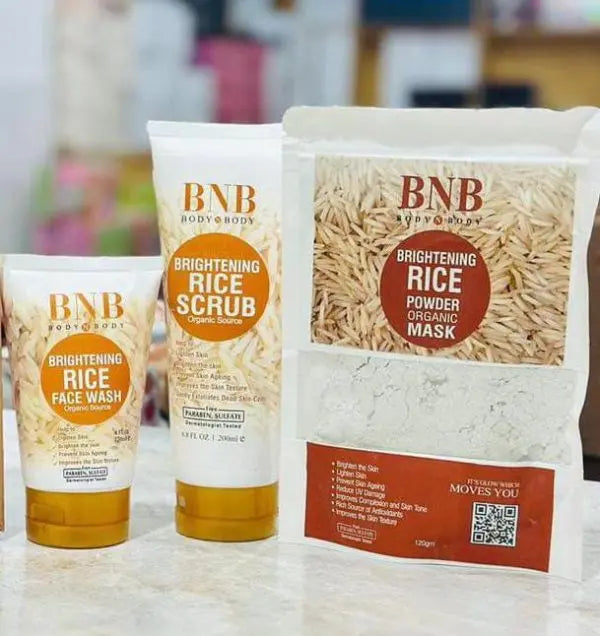 Bnb Whitening Rice Facial Skin Care EmartValue