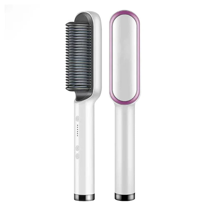 Hair Straightener Brush Set Comb Hair EmartValue