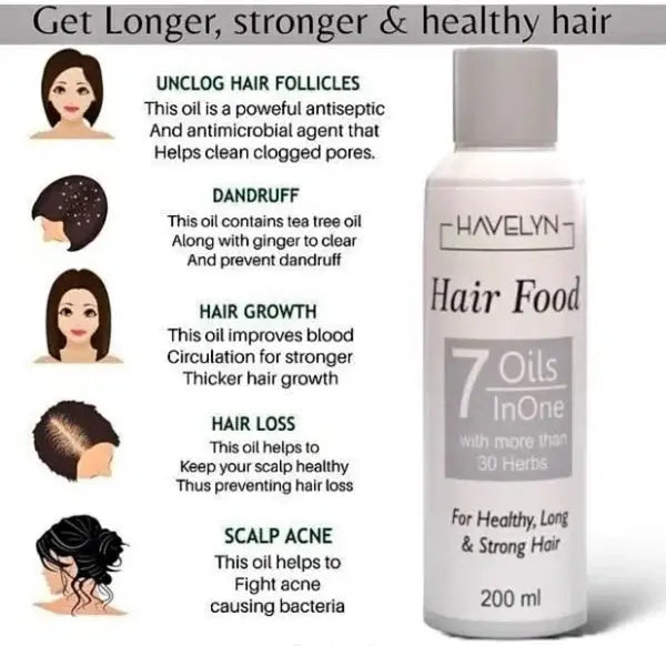 Havelyn Hair Food Oil For Hair EmartValue