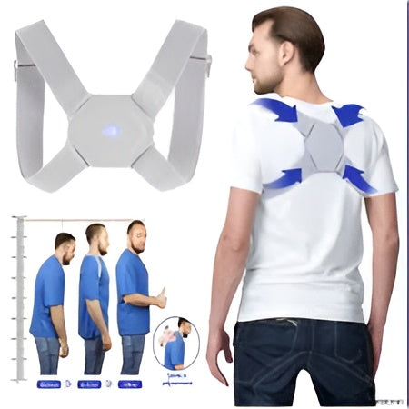 Adjustable Spine Back Support Posture Sensor Belt EmartValue