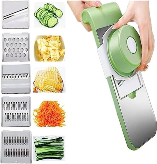 Multi Functional Safe Manual Vegetable Slicer Cutter