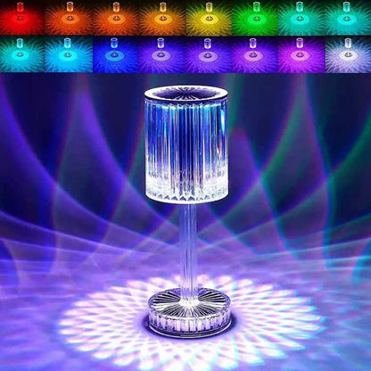 Rgb Crystal Touch Table Lamp EmartValue